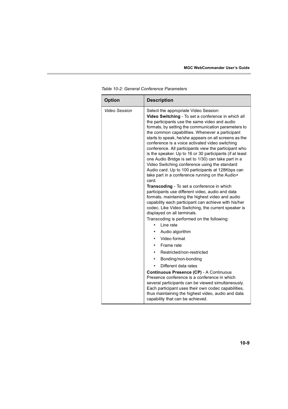 Polycom WEBCOMMANDER 8 User Manual | Page 295 / 434