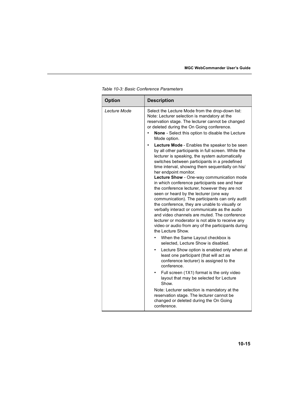 Polycom WEBCOMMANDER 8 User Manual | Page 301 / 434