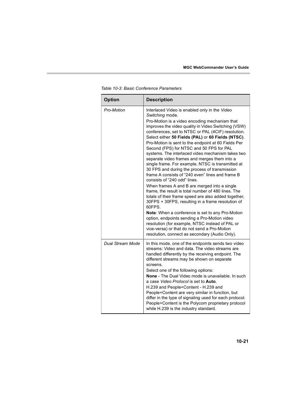 Polycom WEBCOMMANDER 8 User Manual | Page 307 / 434
