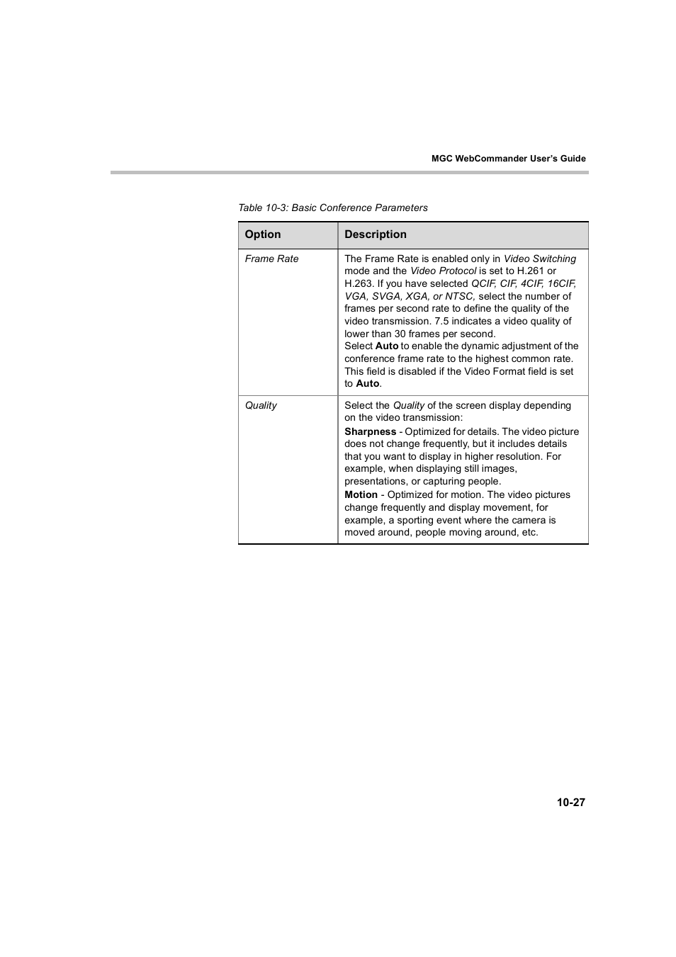 Polycom WEBCOMMANDER 8 User Manual | Page 313 / 434