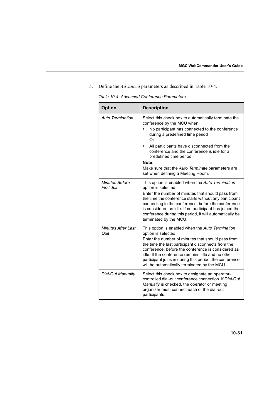 Polycom WEBCOMMANDER 8 User Manual | Page 317 / 434