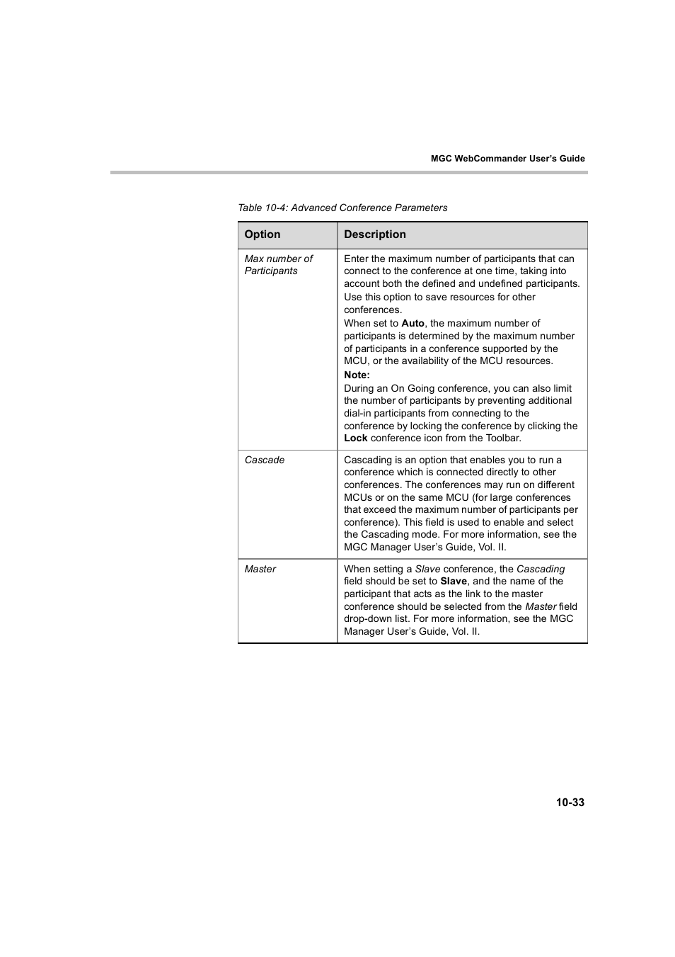 Polycom WEBCOMMANDER 8 User Manual | Page 319 / 434