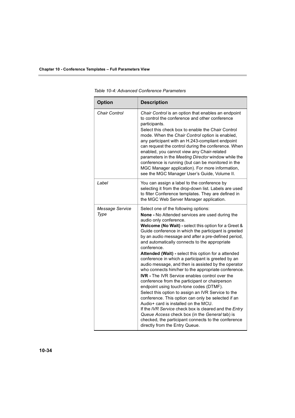 Polycom WEBCOMMANDER 8 User Manual | Page 320 / 434