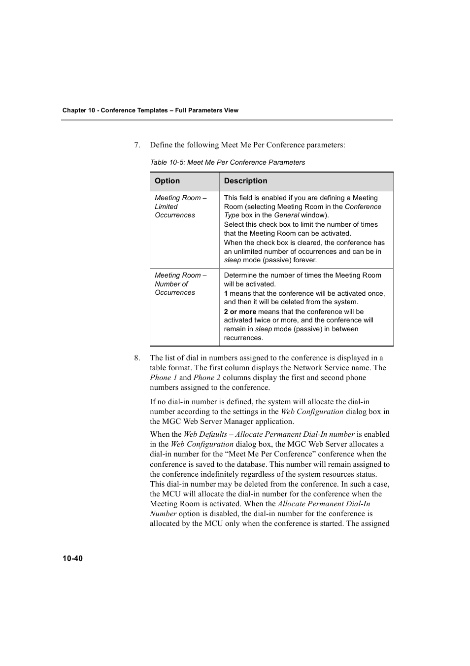 Polycom WEBCOMMANDER 8 User Manual | Page 326 / 434
