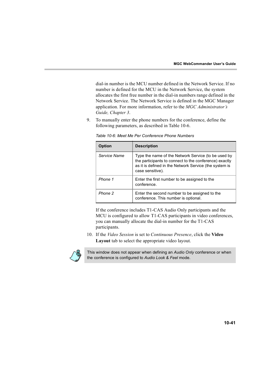 Polycom WEBCOMMANDER 8 User Manual | Page 327 / 434