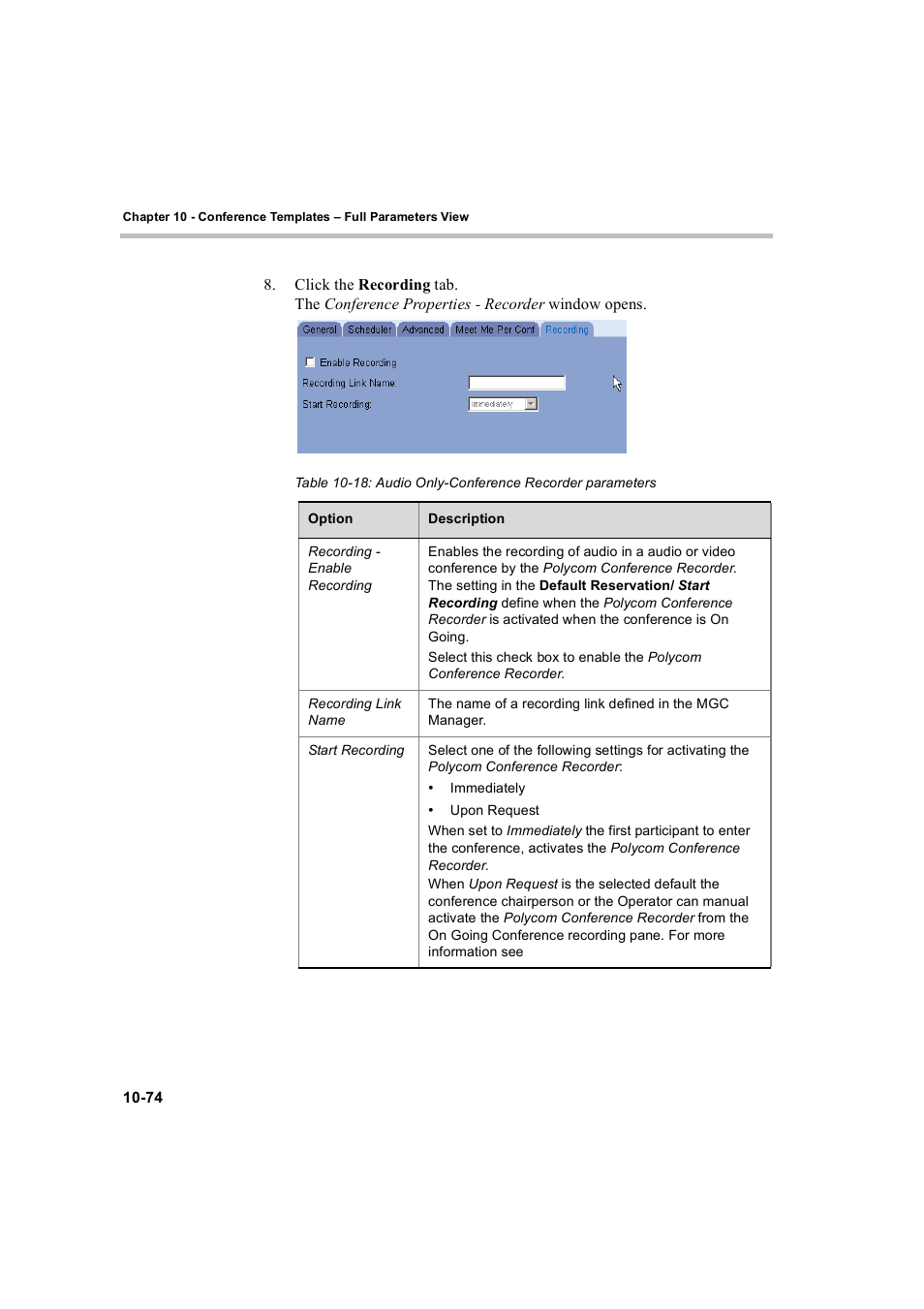 Polycom WEBCOMMANDER 8 User Manual | Page 360 / 434