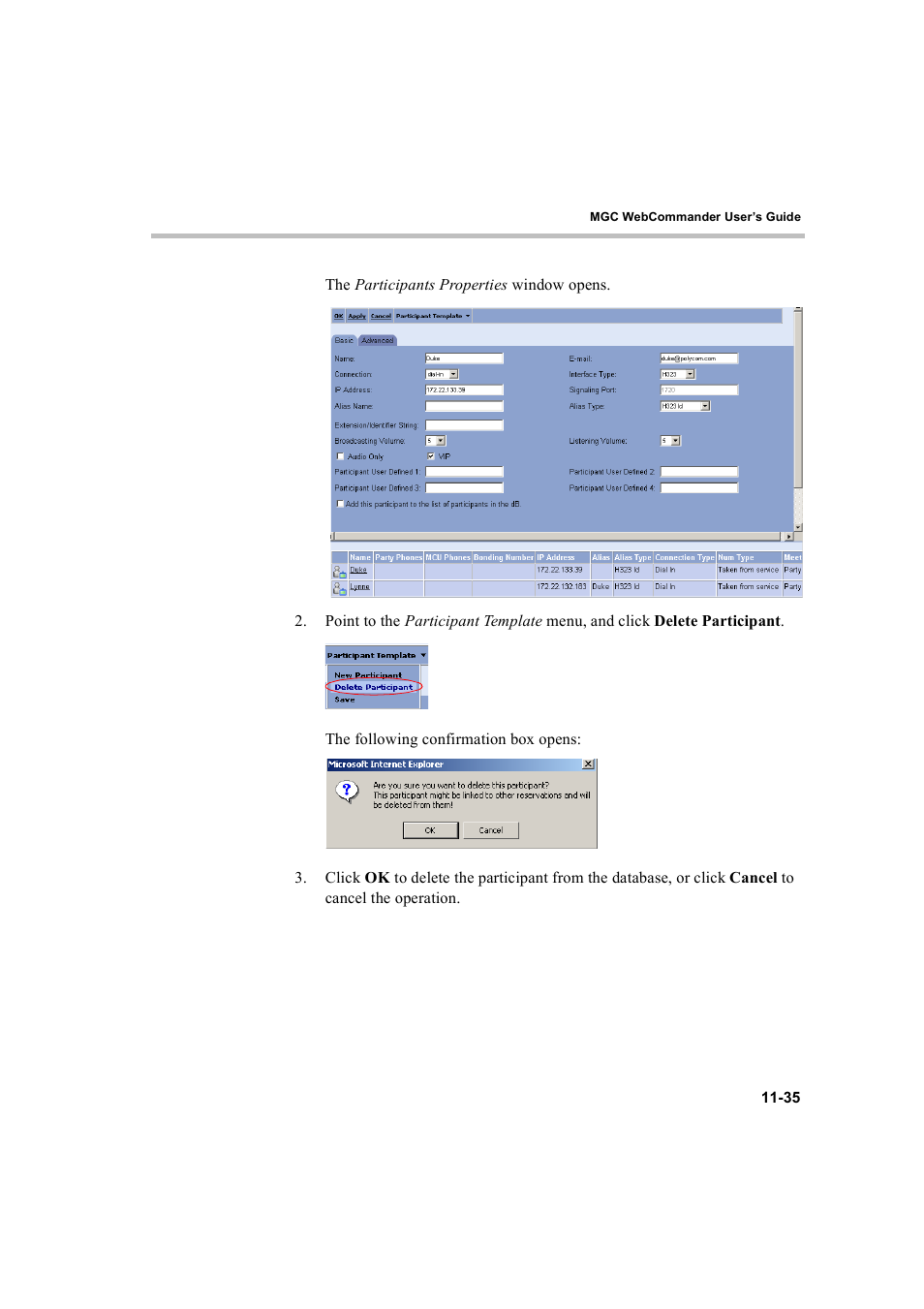 Polycom WEBCOMMANDER 8 User Manual | Page 411 / 434