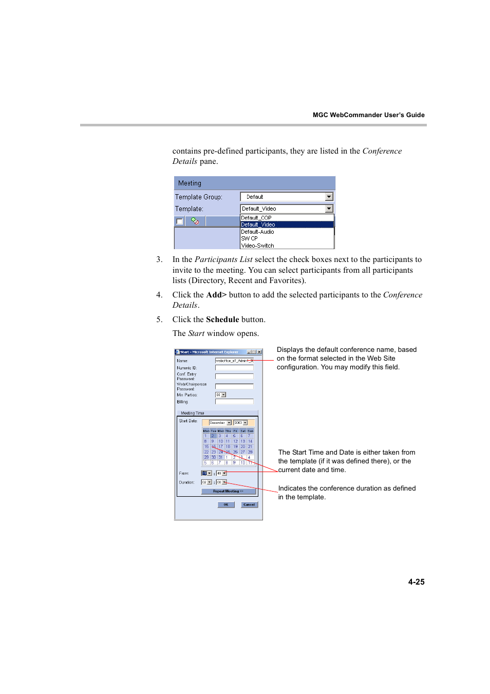 Polycom WEBCOMMANDER 8 User Manual | Page 57 / 434