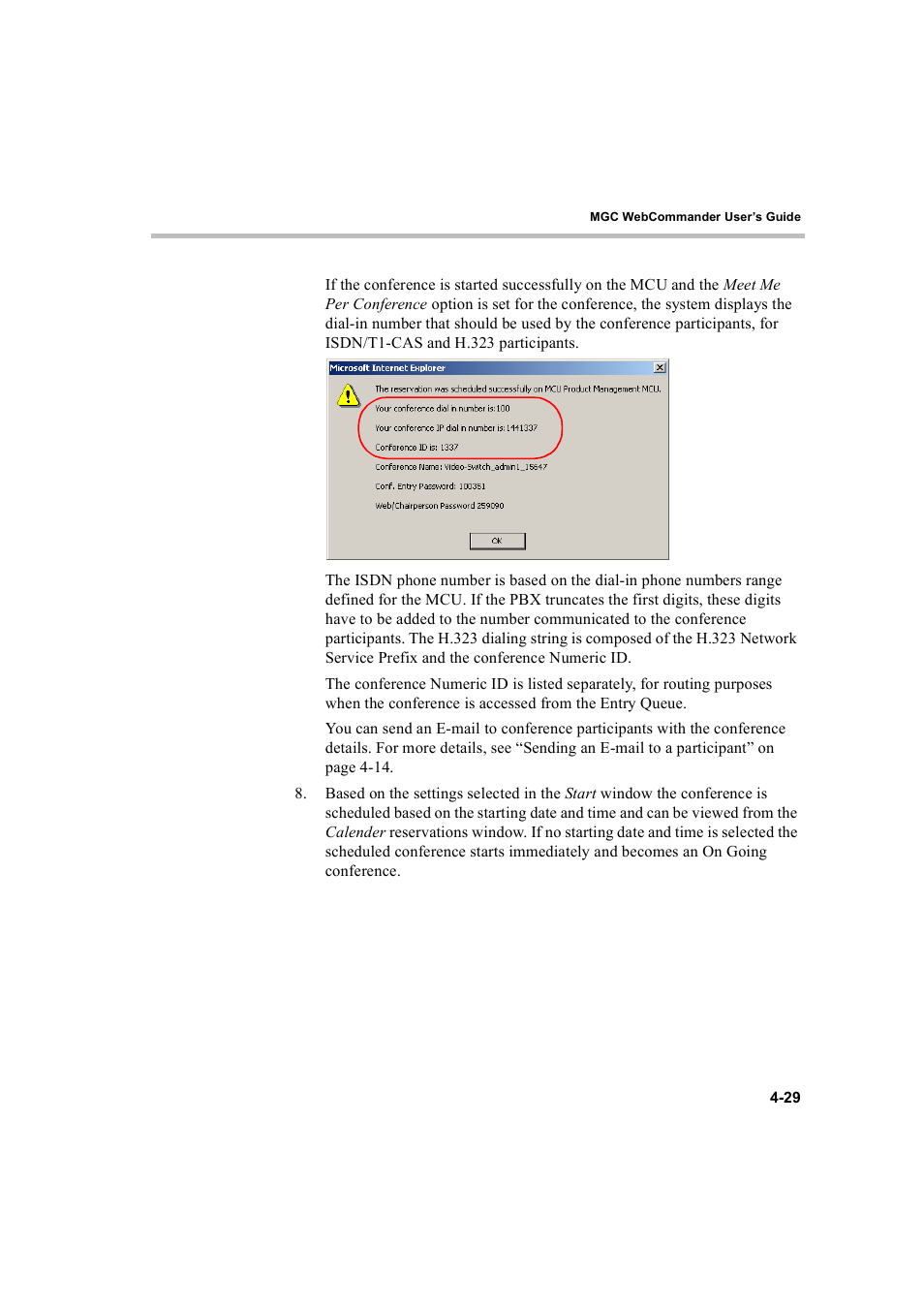Polycom WEBCOMMANDER 8 User Manual | Page 61 / 434
