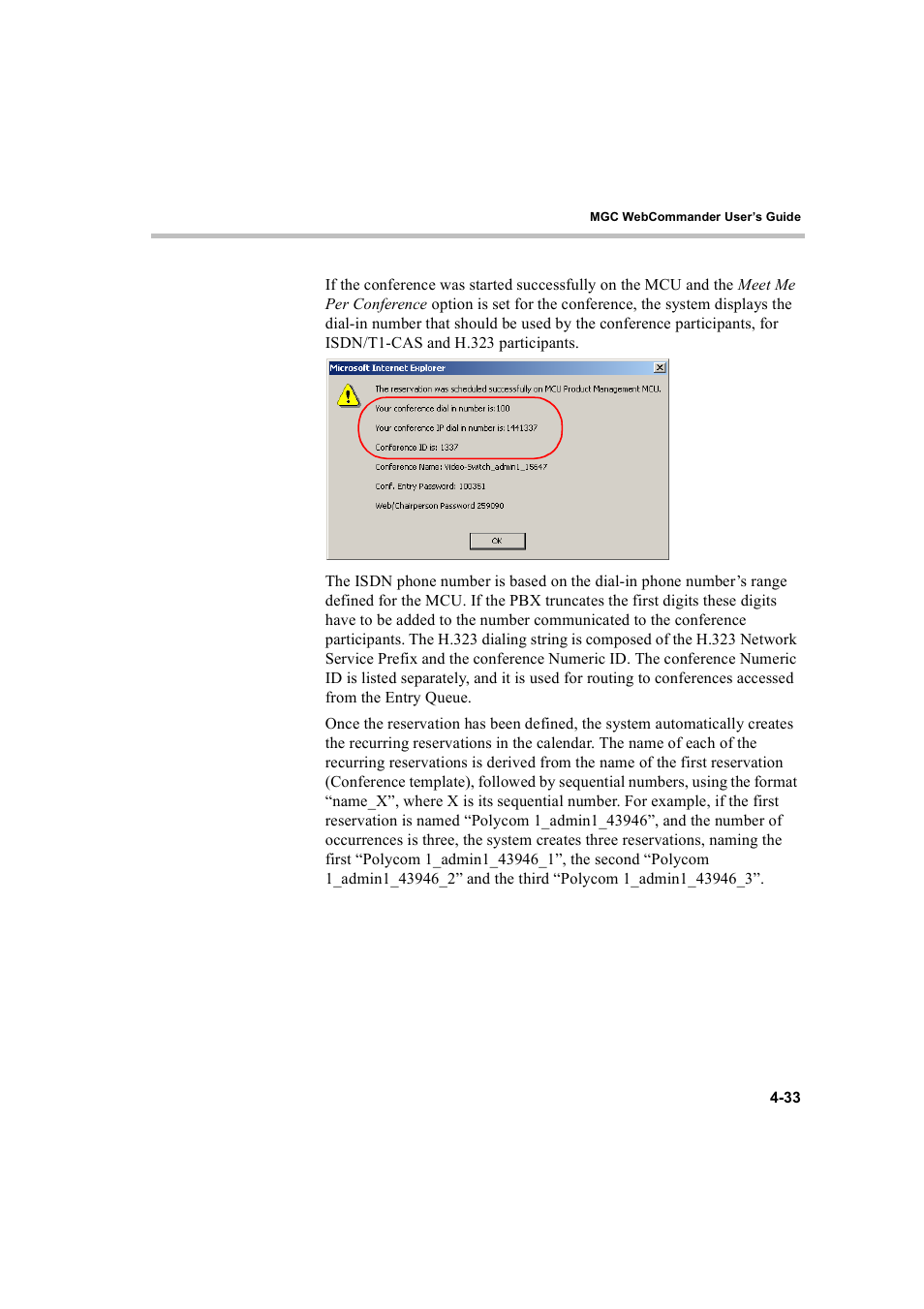 Polycom WEBCOMMANDER 8 User Manual | Page 65 / 434