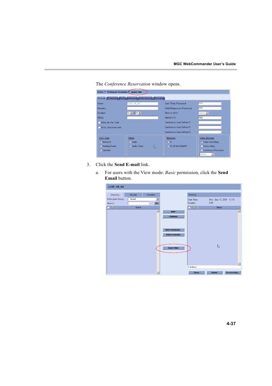 Polycom WEBCOMMANDER 8 User Manual | Page 69 / 434
