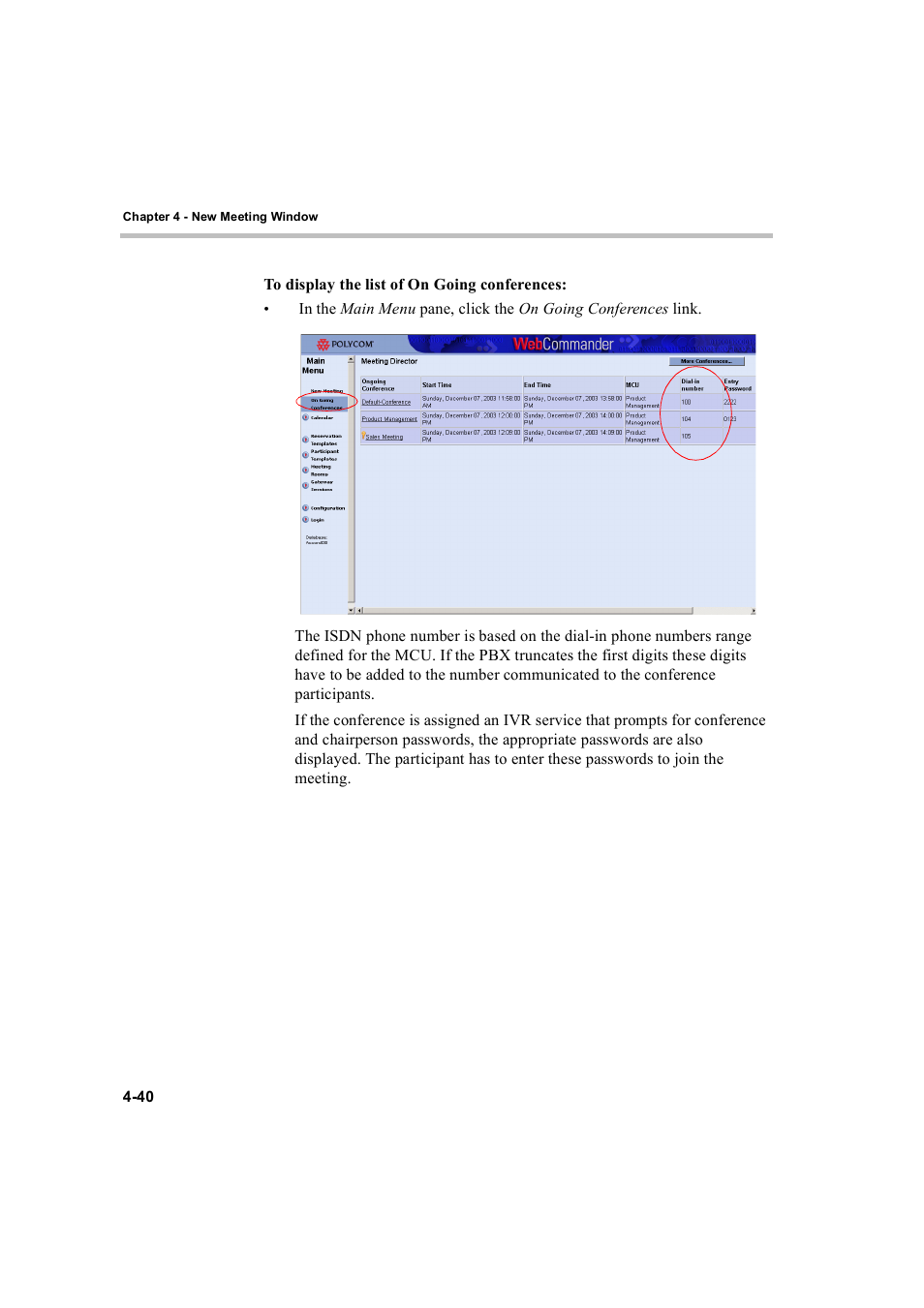 Polycom WEBCOMMANDER 8 User Manual | Page 72 / 434