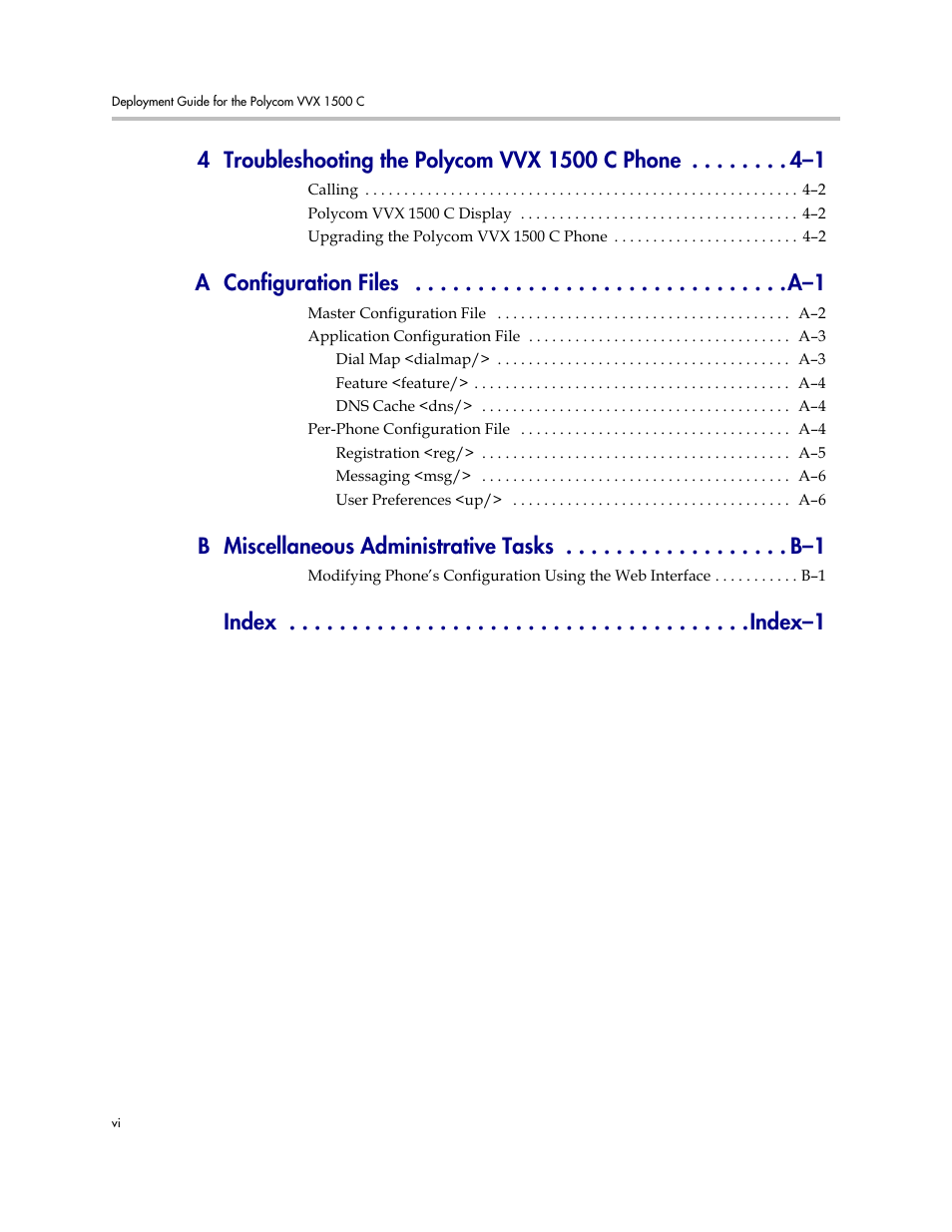 Polycom VVX C Business  Media Phone for Cisco Unified  Communications Manager (SIP) User Manual | Page 6 / 52