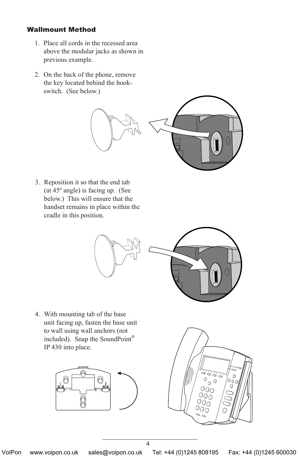 Polycom SoundPoint IP 430 SIP User Manual | Page 7 / 31