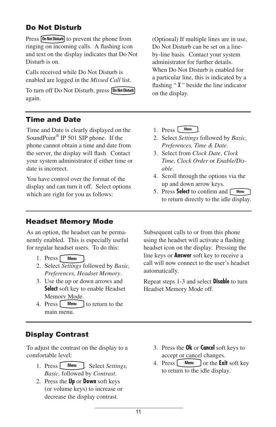 Polycom IP 501 User Manual | Page 14 / 29