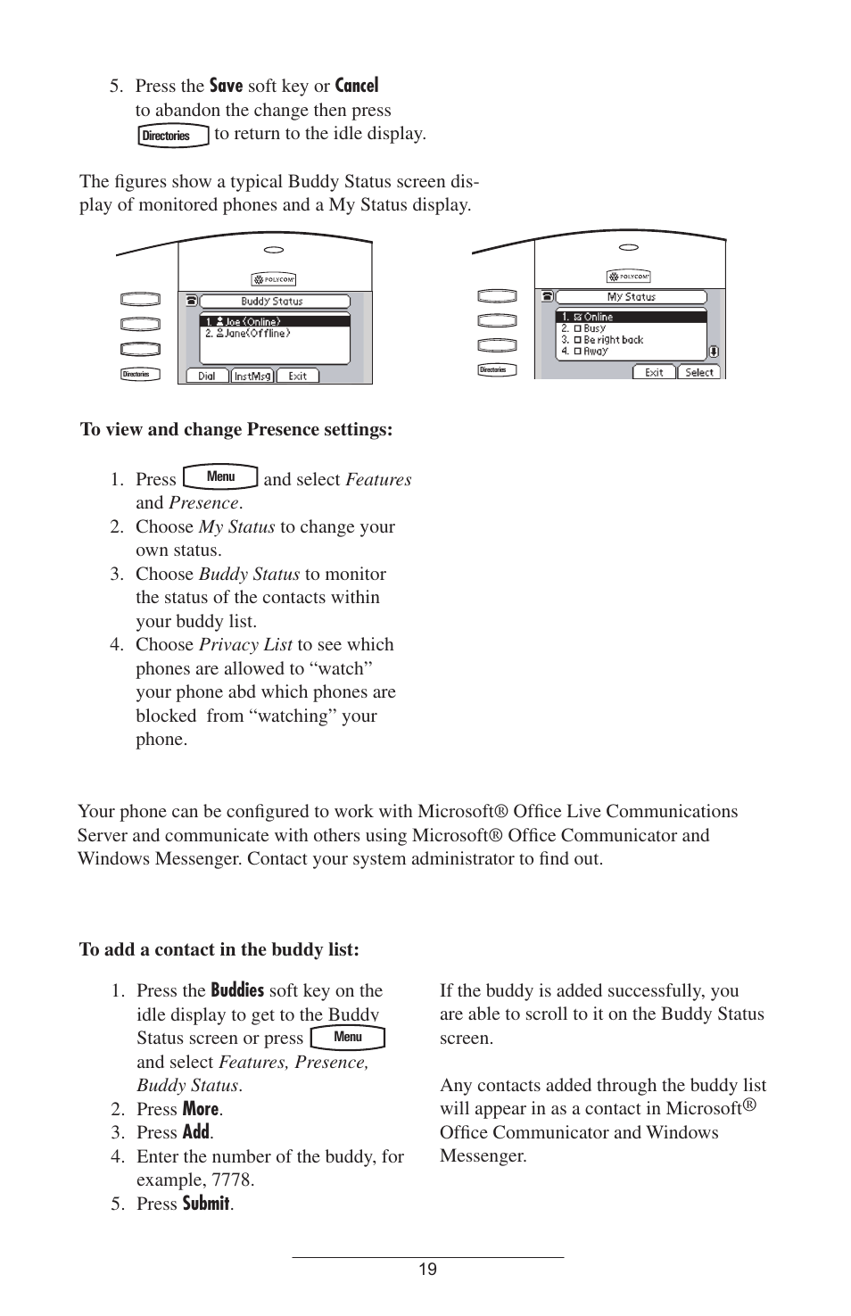 Polycom IP 501 User Manual | Page 22 / 29