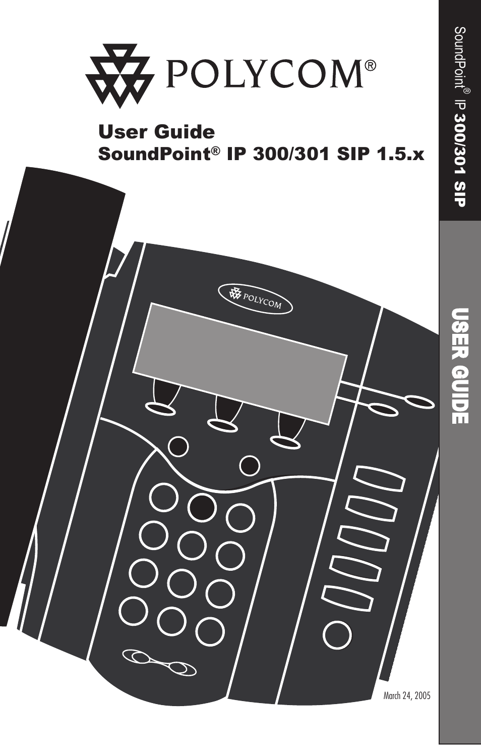 Polycom SOUNDPOINT IP 300 User Manual | 29 pages