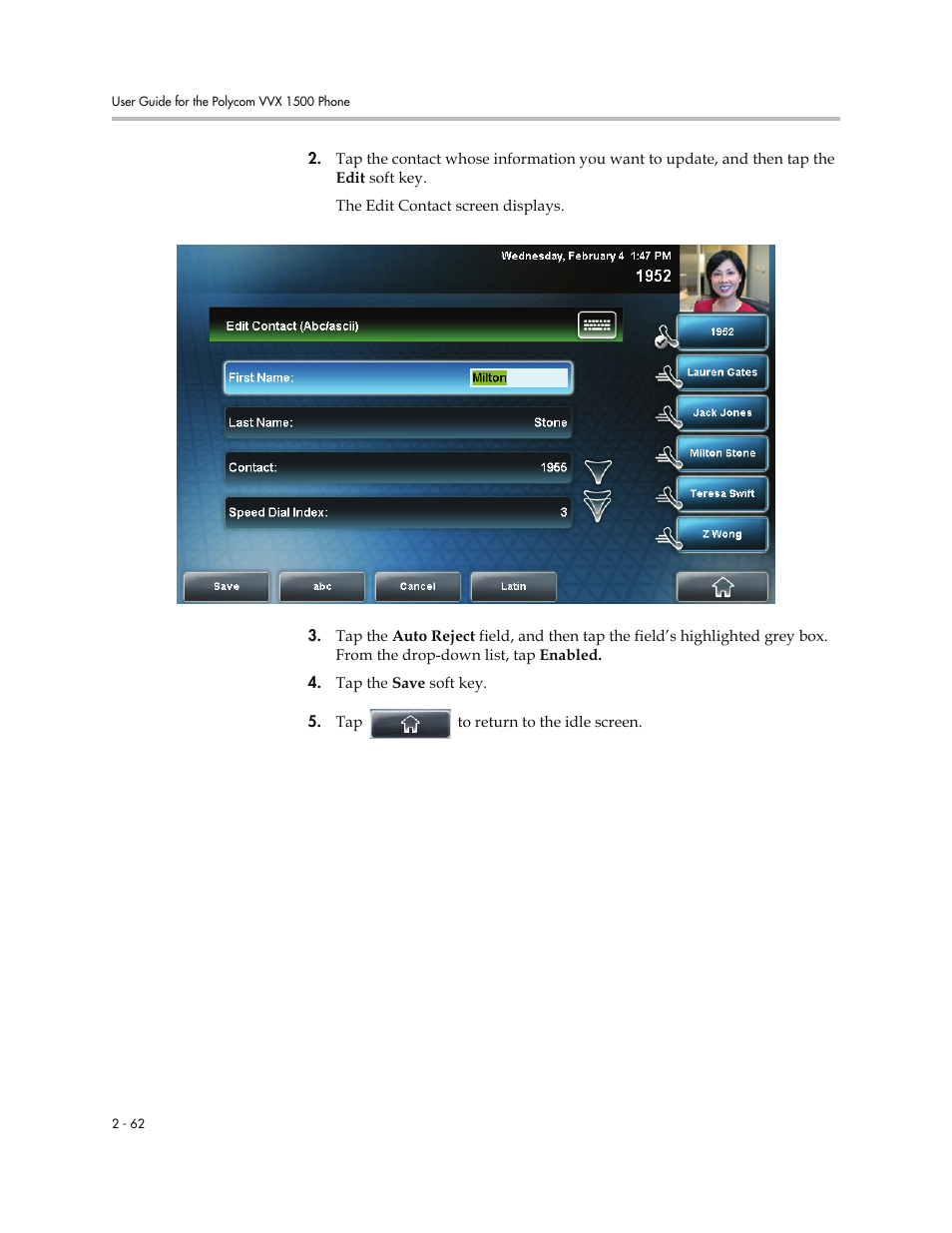 Polycom VVXTM 1500 User Manual | Page 102 / 208