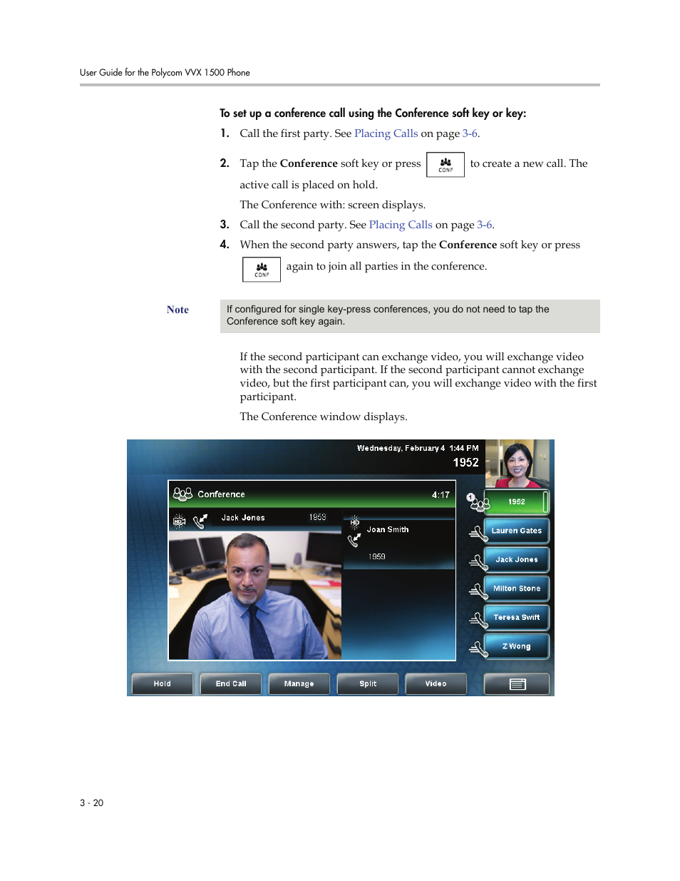 Polycom VVXTM 1500 User Manual | Page 130 / 208