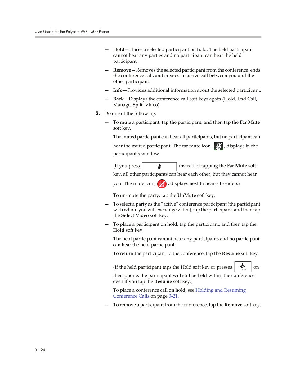 Polycom VVXTM 1500 User Manual | Page 134 / 208