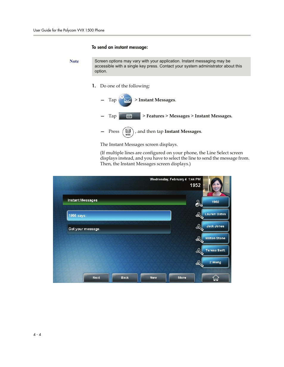 Polycom VVXTM 1500 User Manual | Page 158 / 208