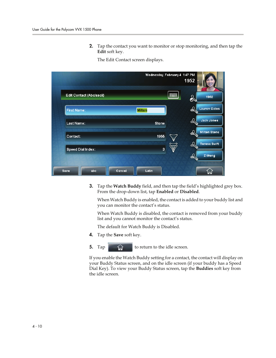 Polycom VVXTM 1500 User Manual | Page 164 / 208