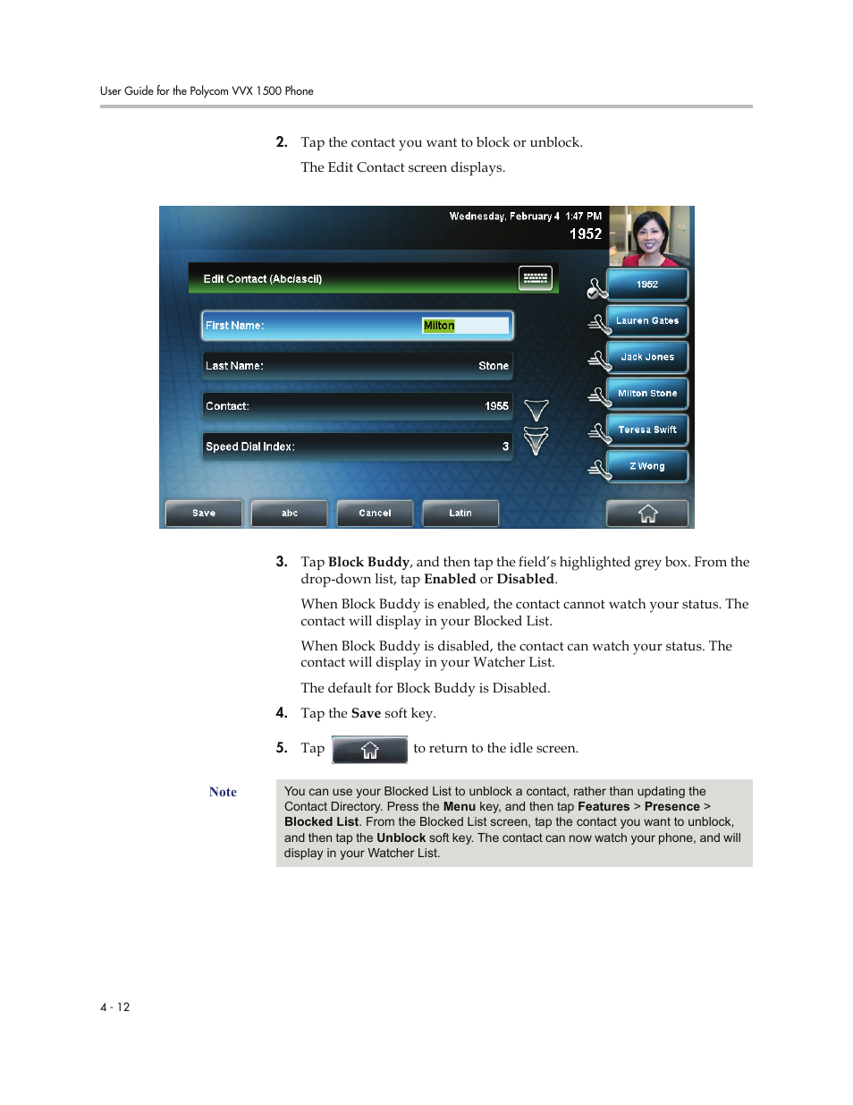 Polycom VVXTM 1500 User Manual | Page 166 / 208