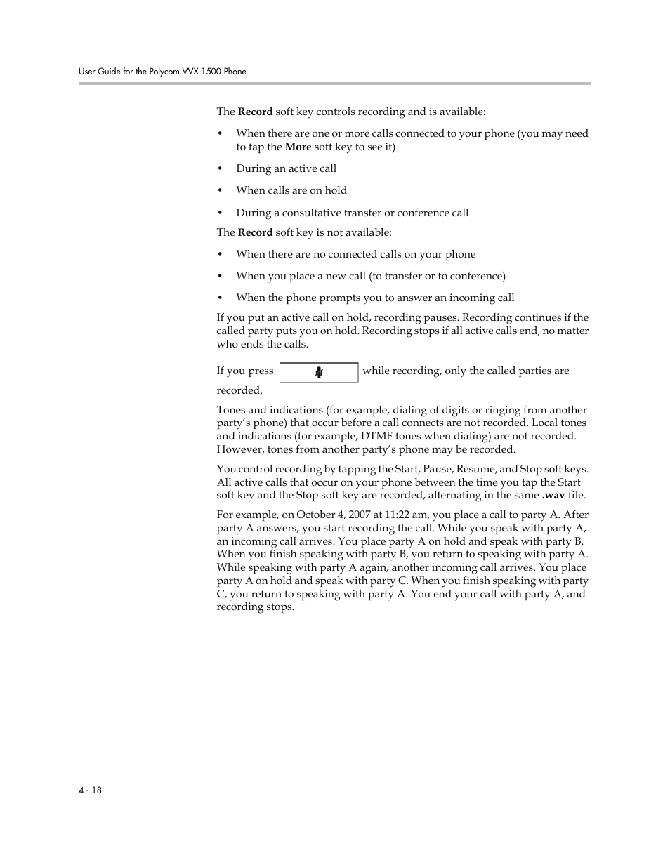 Polycom VVXTM 1500 User Manual | Page 172 / 208