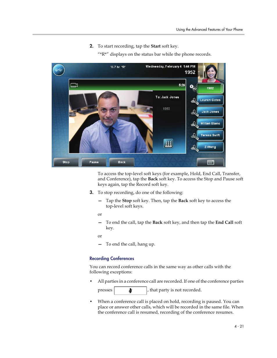 Polycom VVXTM 1500 User Manual | Page 175 / 208