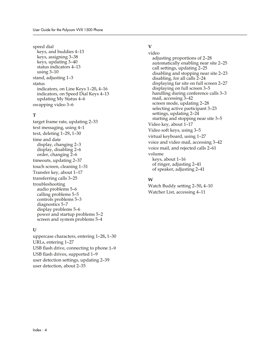 Polycom VVXTM 1500 User Manual | Page 204 / 208