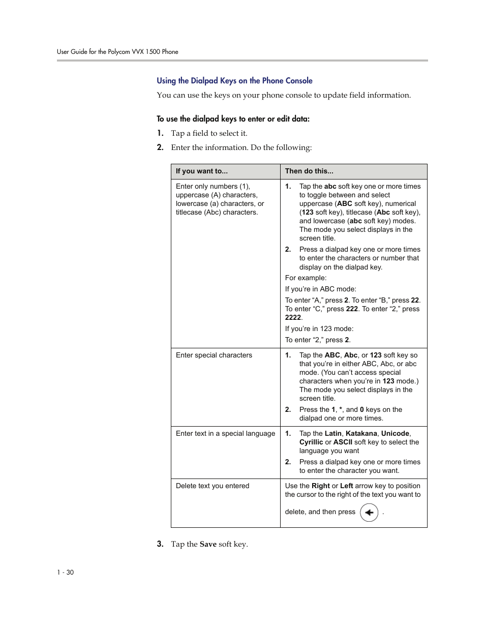 Polycom VVXTM 1500 User Manual | Page 38 / 208