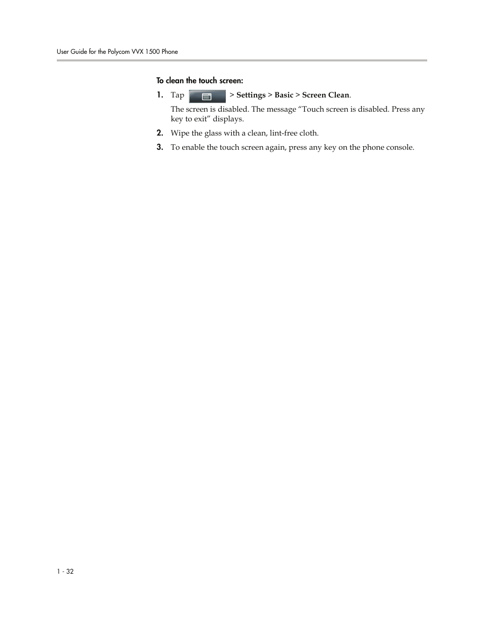 Polycom VVXTM 1500 User Manual | Page 40 / 208