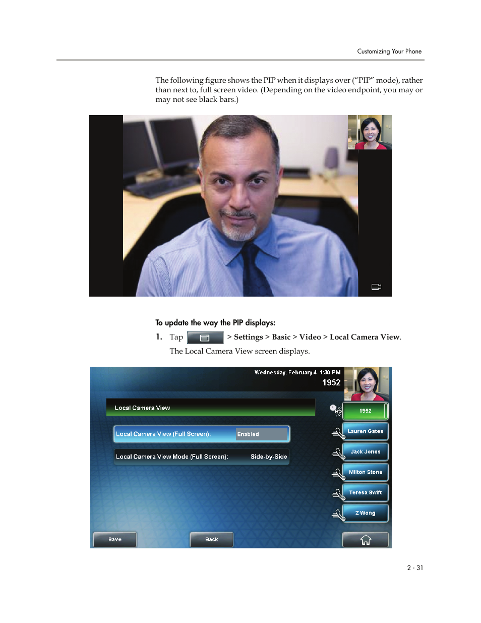 Polycom VVXTM 1500 User Manual | Page 71 / 208