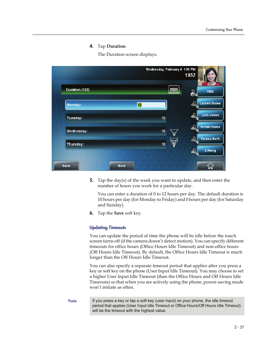 Polycom VVXTM 1500 User Manual | Page 77 / 208