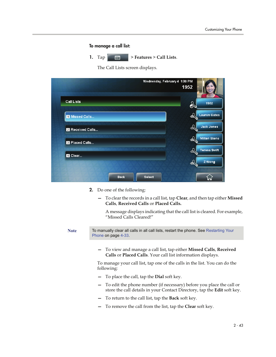 Polycom VVXTM 1500 User Manual | Page 83 / 208