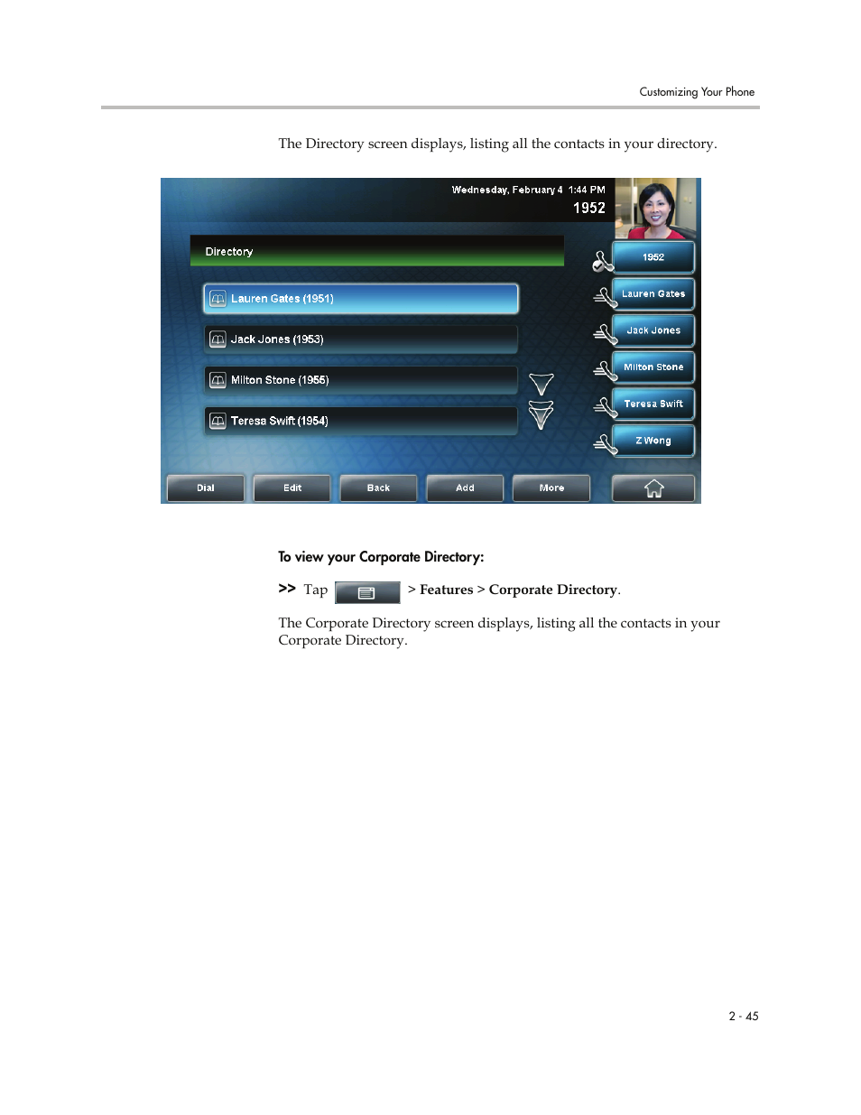 Polycom VVXTM 1500 User Manual | Page 85 / 208
