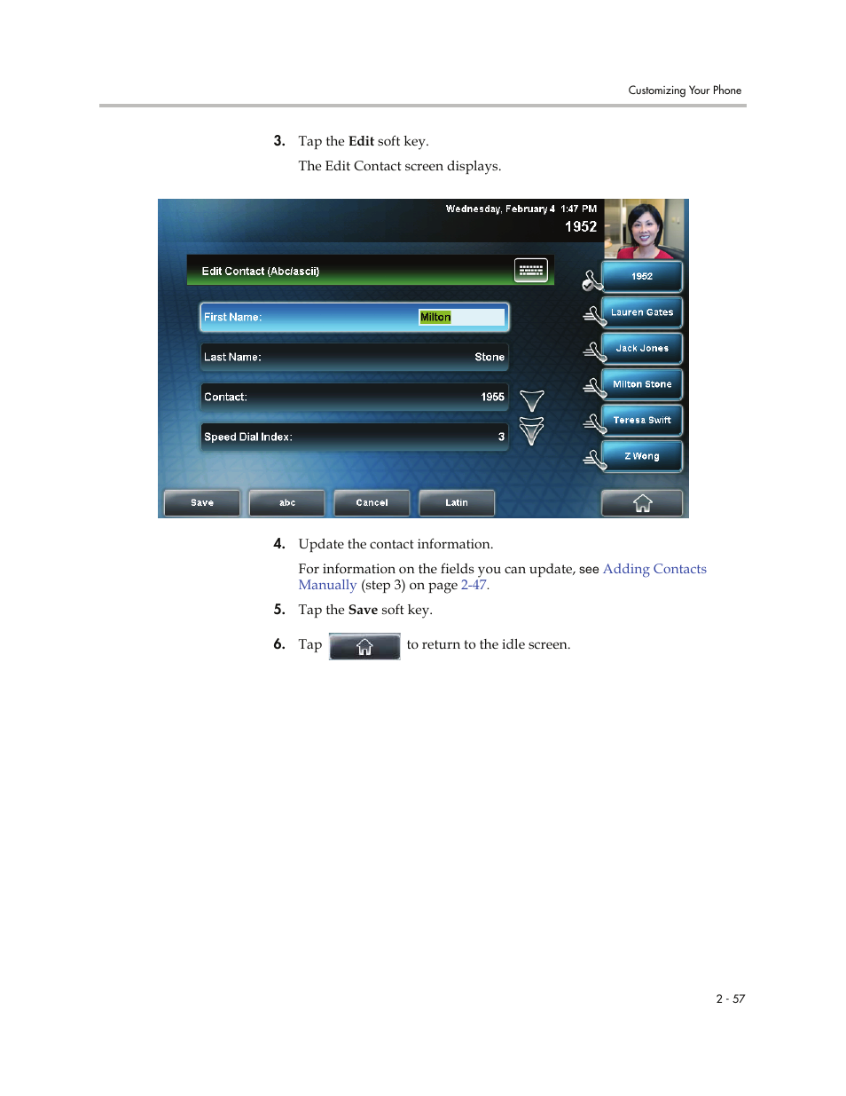 Polycom VVXTM 1500 User Manual | Page 97 / 208