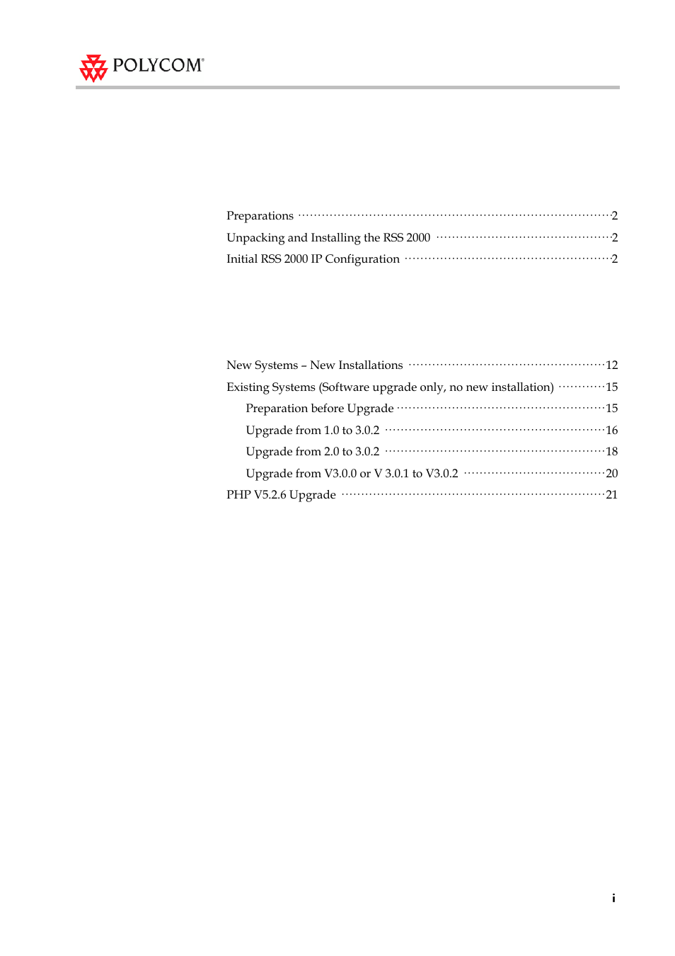 Polycom RSS 2000 User Manual | Page 5 / 36