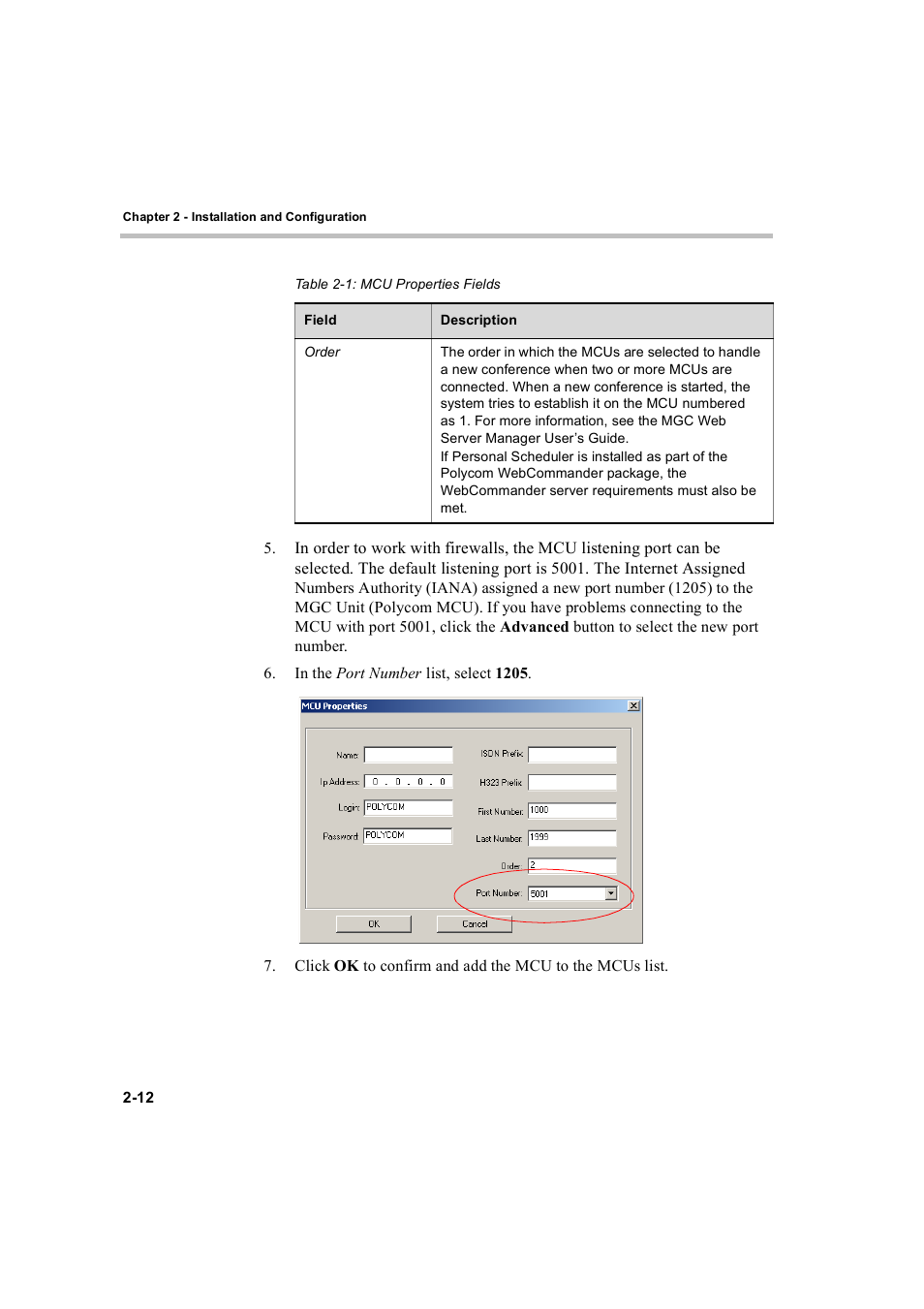 Polycom MGC Personal Scheduler User Manual | Page 20 / 86