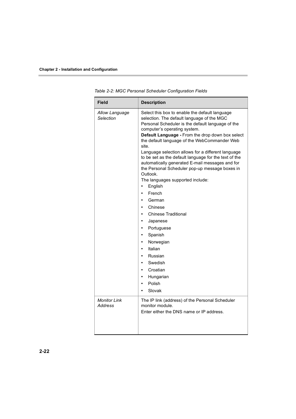 Polycom MGC Personal Scheduler User Manual | Page 30 / 86