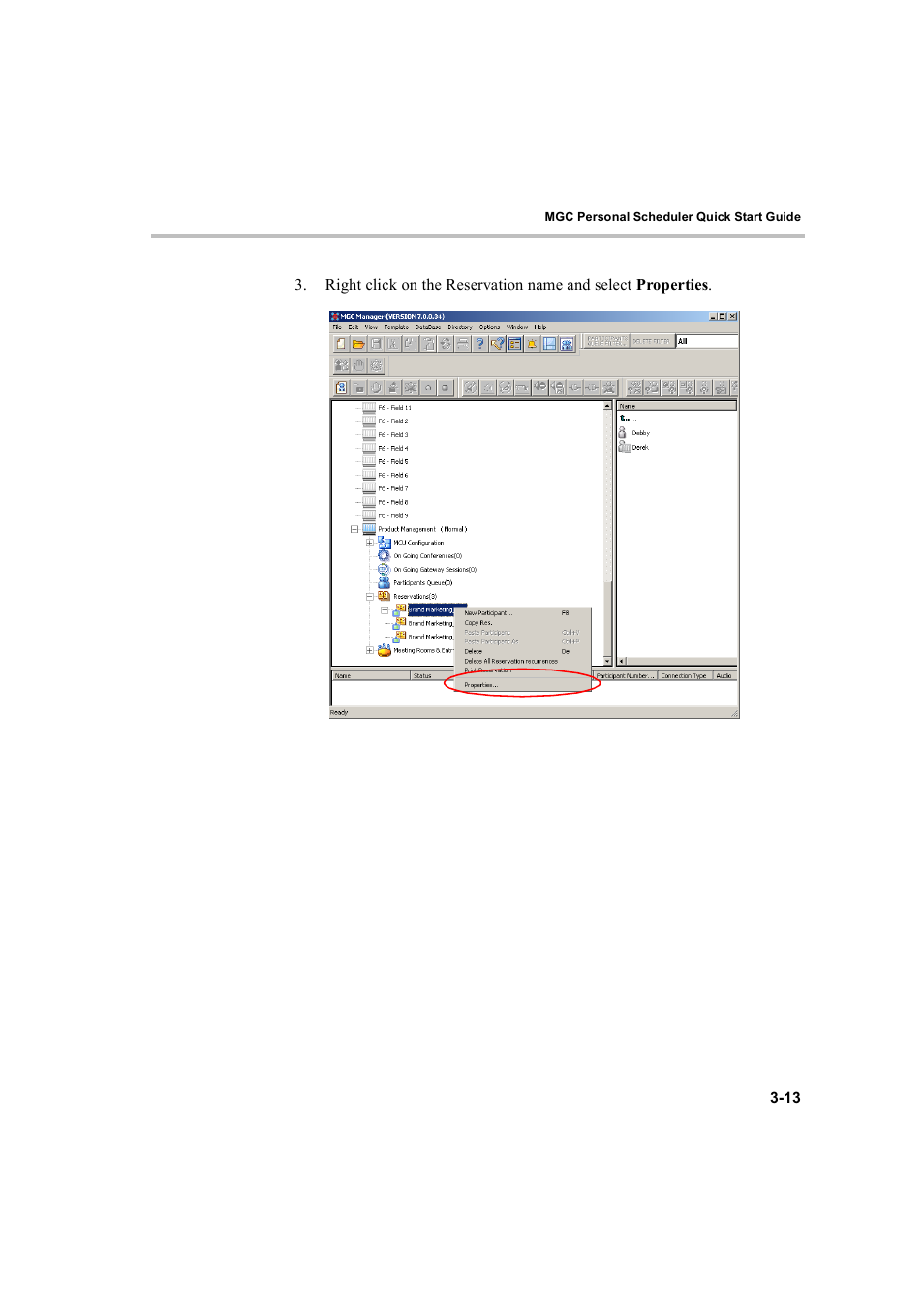 Polycom MGC Personal Scheduler User Manual | Page 57 / 86