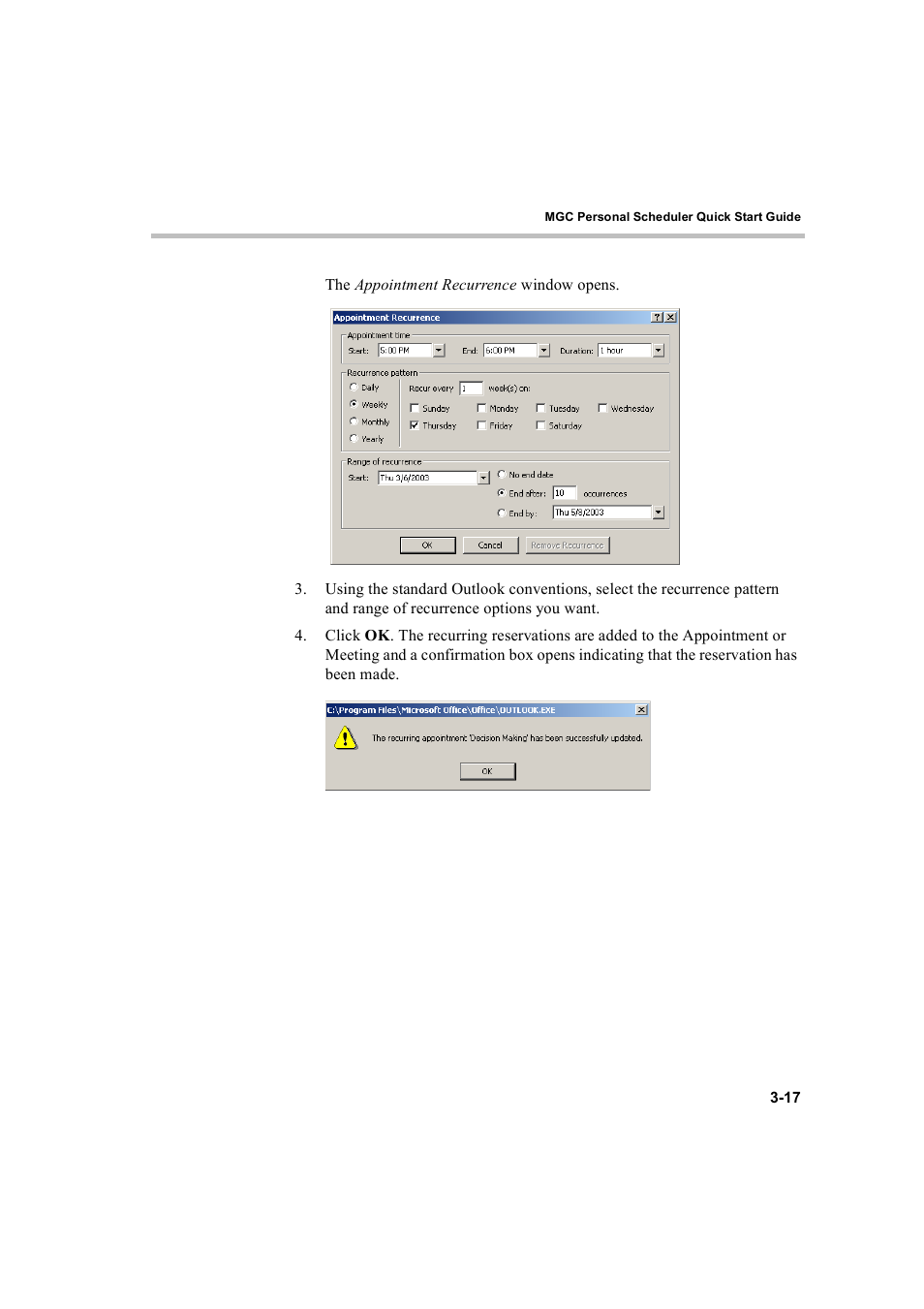 Polycom MGC Personal Scheduler User Manual | Page 61 / 86