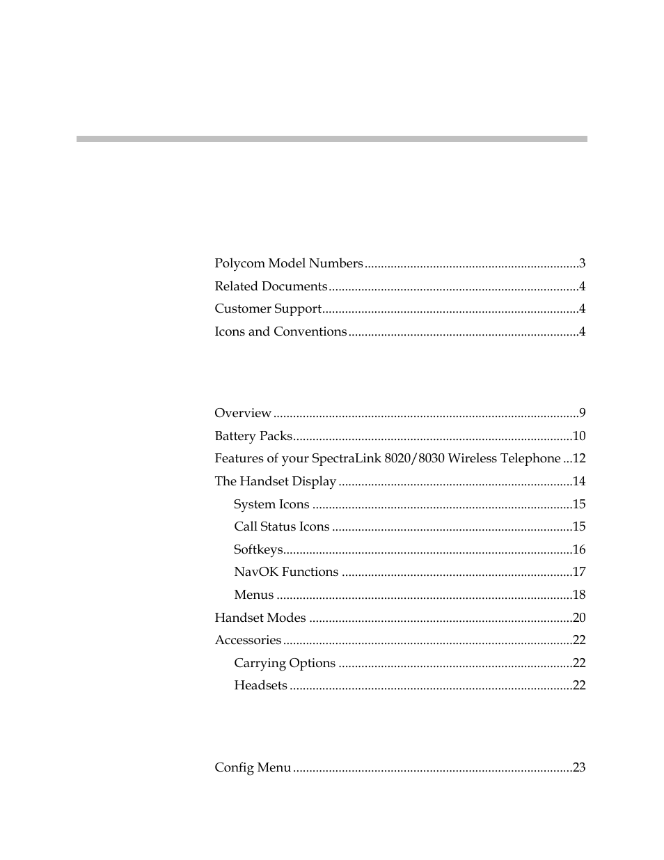 Polycom SpectraLink 1725-36165-001 User Manual | Page 5 / 73