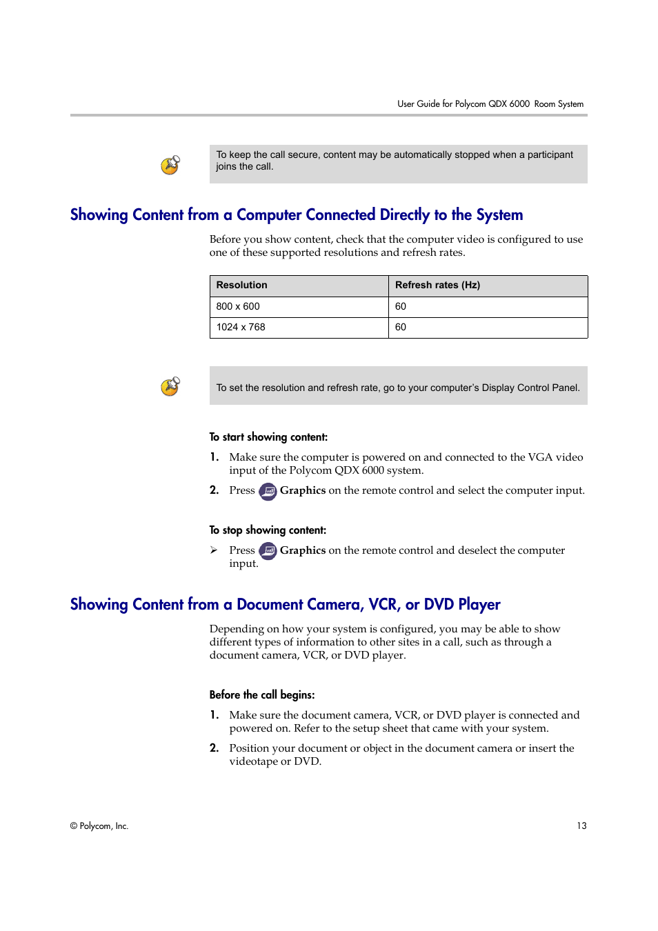 Polycom 6000 User Manual | Page 19 / 28