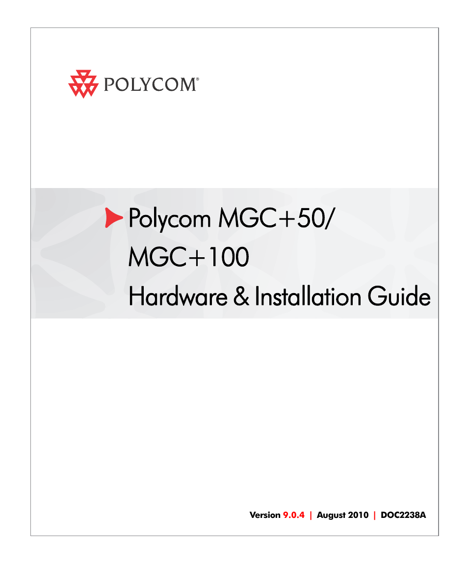 Polycom DOC2238A User Manual | 160 pages