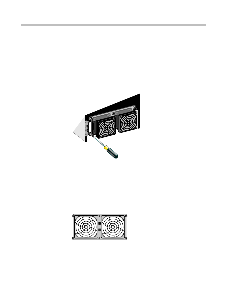 Fan replacement for the mgc+50, Fan replacement for the mgc+50 -16 | Polycom DOC2238A User Manual | Page 148 / 160
