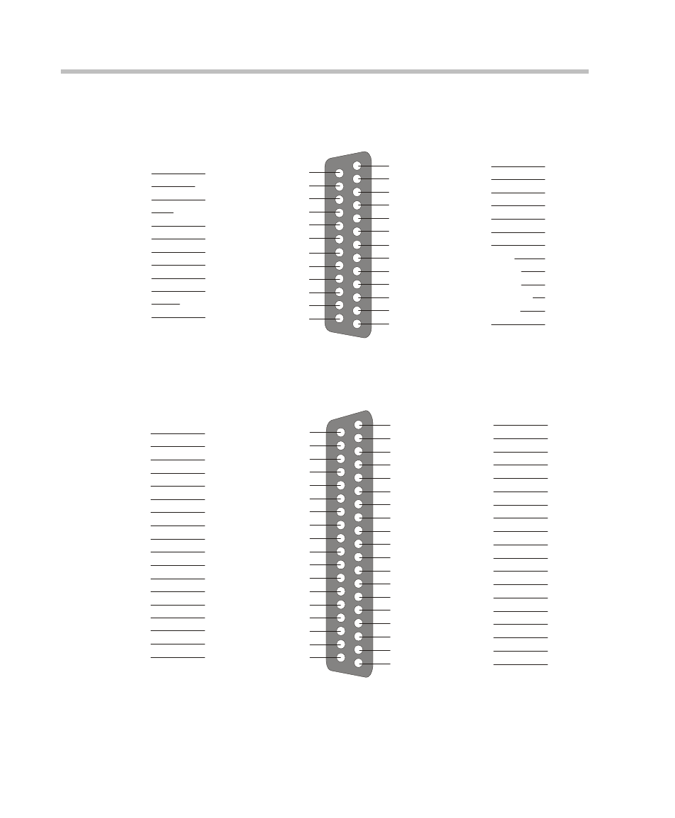 Serial port connectors pin out assignment, A-4 serial port connectors pin out assignment | Polycom DOC2238A User Manual | Page 158 / 160