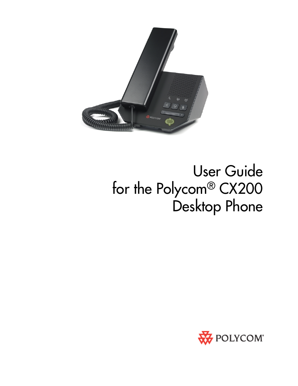 Polycom CX200 User Manual | 28 pages