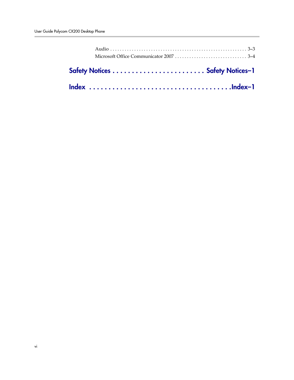 Polycom CX200 User Manual | Page 6 / 28