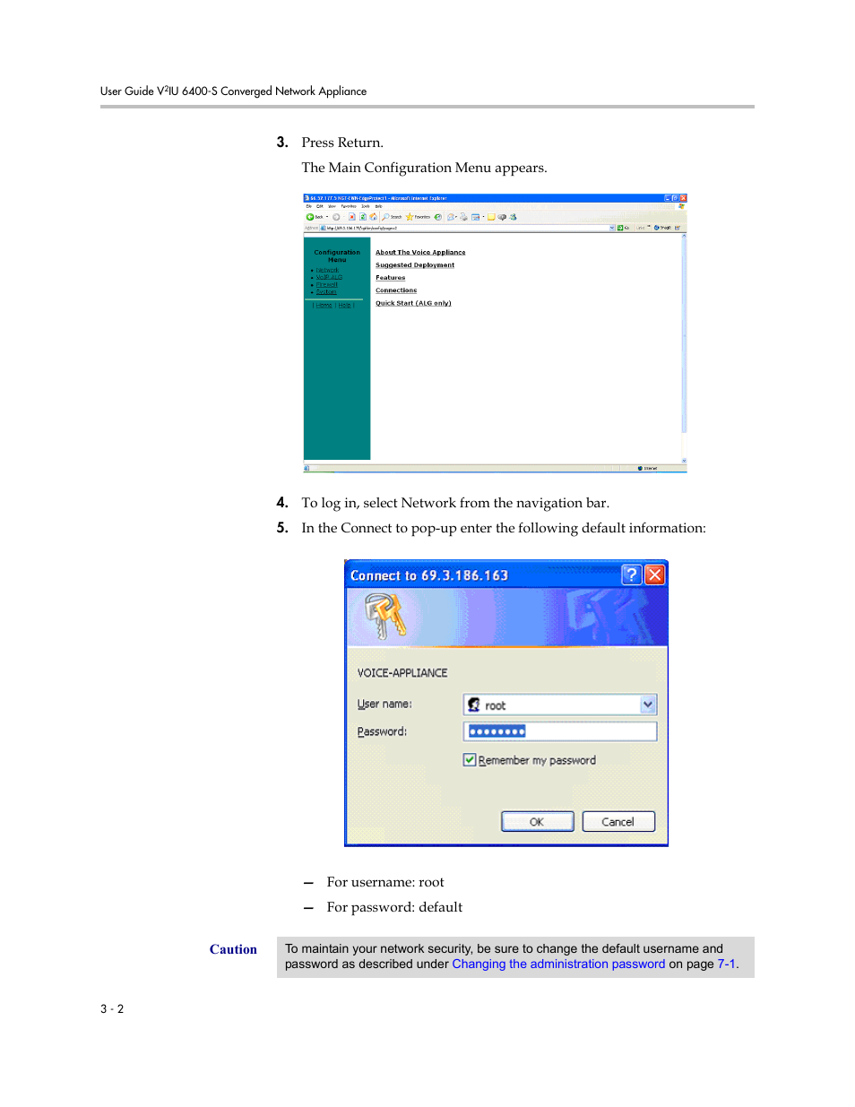 Polycom V2IU Converged Network Appliance 6400-S User Manual | Page 18 / 82